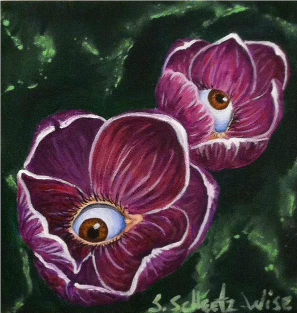 Flower Painting - Tulips by Sandra Scheetz-Wise