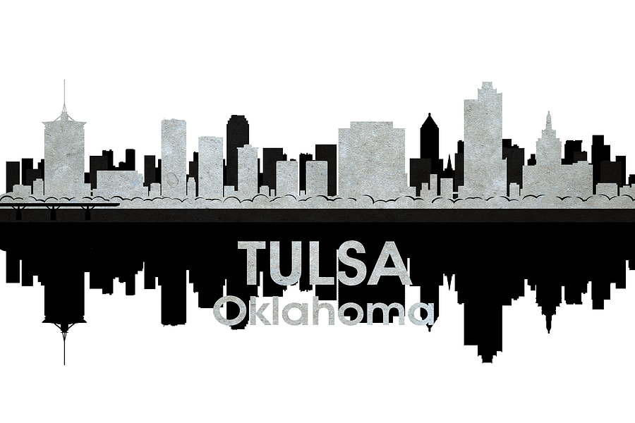 Tulsa Mixed Media - Tulsa OK 4 by Angelina Tamez