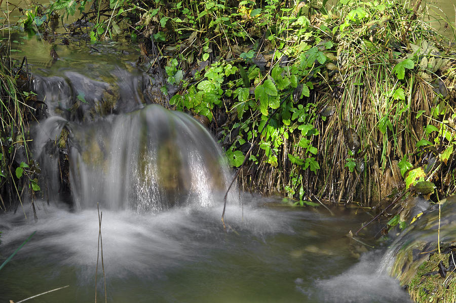 Tumbling Water - Monks Dale Photograph by Rod Johnson