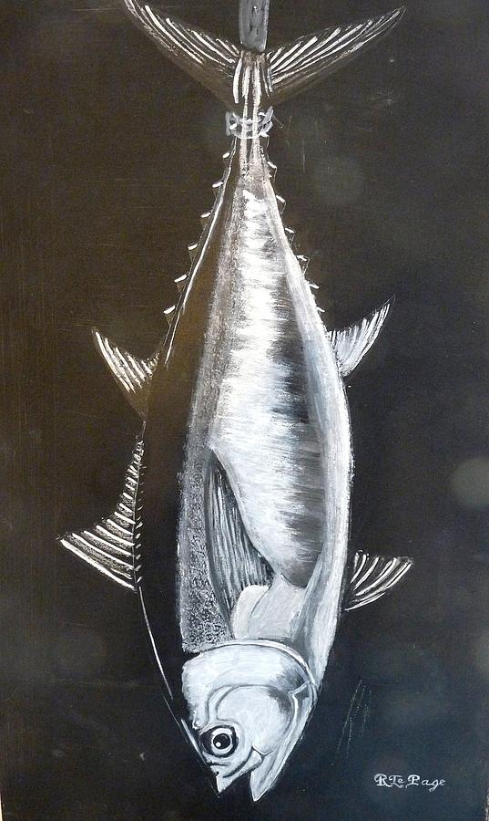 Tuna Painting by Richard Le Page