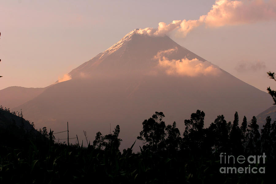 Tungurahua Volcano Photograph by Stephen & Donna OMeara