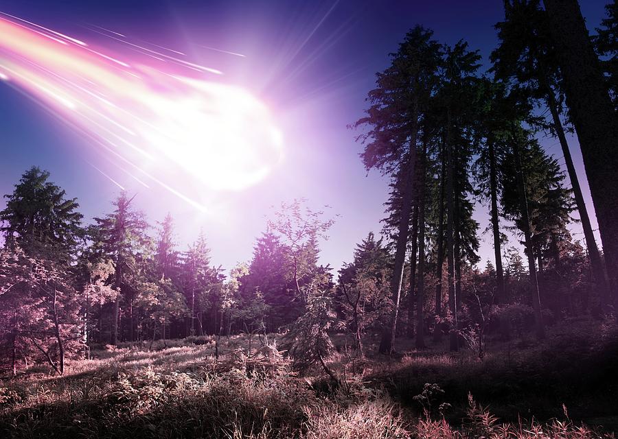 Tunguska Event by Science Photo Library