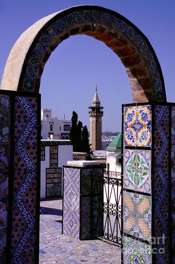 Architecture Photograph - Tunis Arch by Eva Kato