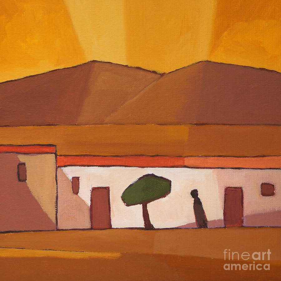 Desert Painting - Tunisia by Lutz Baar