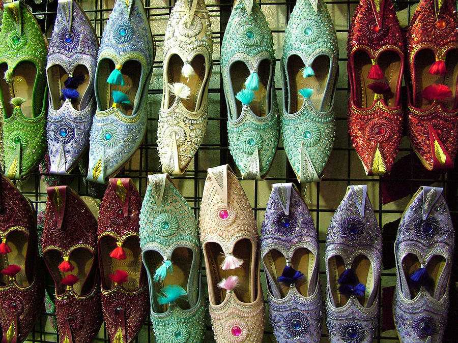 Tunisian Shoes Photograph by Donna Corless