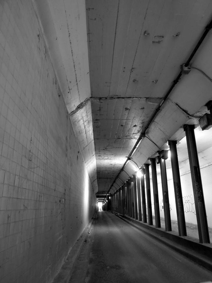 Tunnel Photograph by Art Dingo