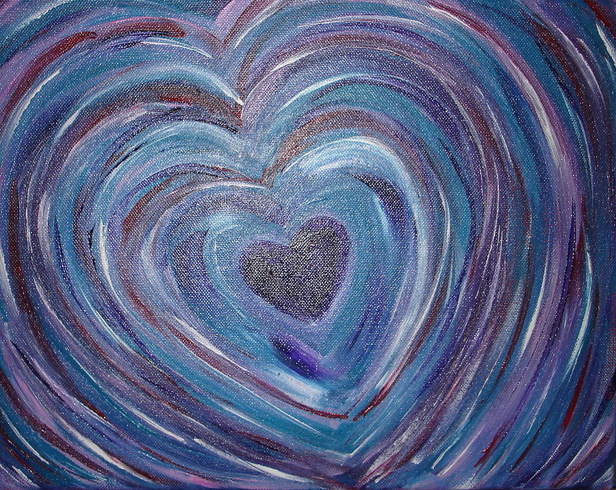 Tunnel of Love Painting by Angie Butler