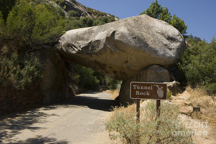 Tunnel Rock Sequoia National Park Photograph by Jason O Watson - Pixels