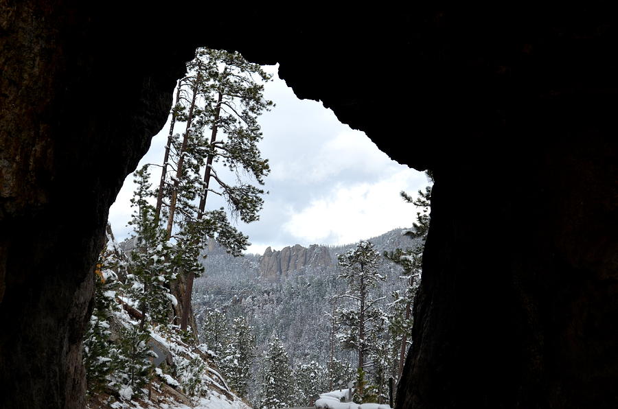 Tunnel Through The Black Hills  Photograph by Clarice Lakota