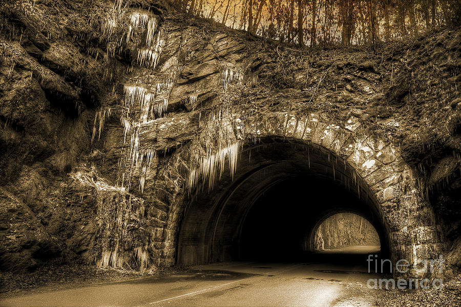 Tunnel Through The Smokies Photograph by Michael Eingle