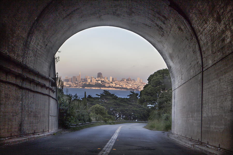 Tunnel to San Fransico Photograph by John McGraw