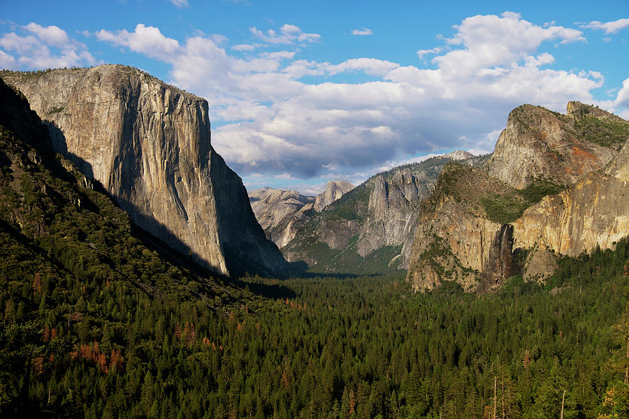 Tunnel View In Yosemite National Park Photograph by Gina Bringman