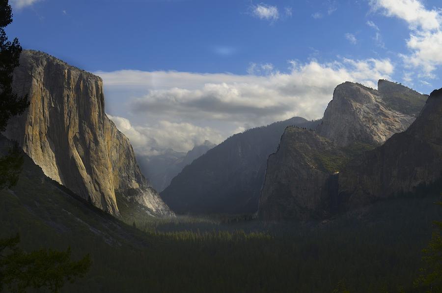 Tunnel View Yosemite Valley Photograph by Alex King