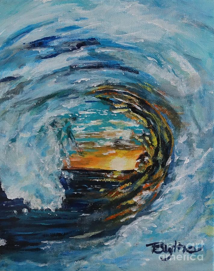 Tunnel Vision Painting by Blythe Quinn - Fine Art America