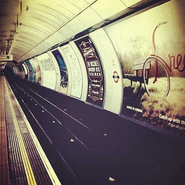 London Photograph - Tunnel Vision. #london by Andy Mcdermott
