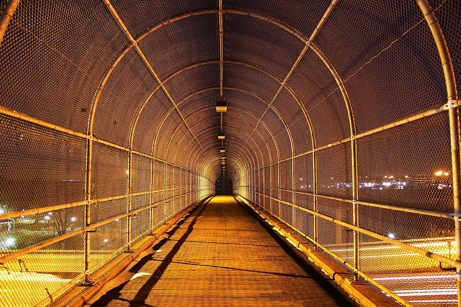 Tunnel Walk Photograph by Andrea Galiffi
