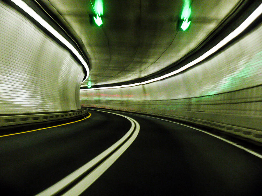 Tunnel Photograph by Zina Stromberg