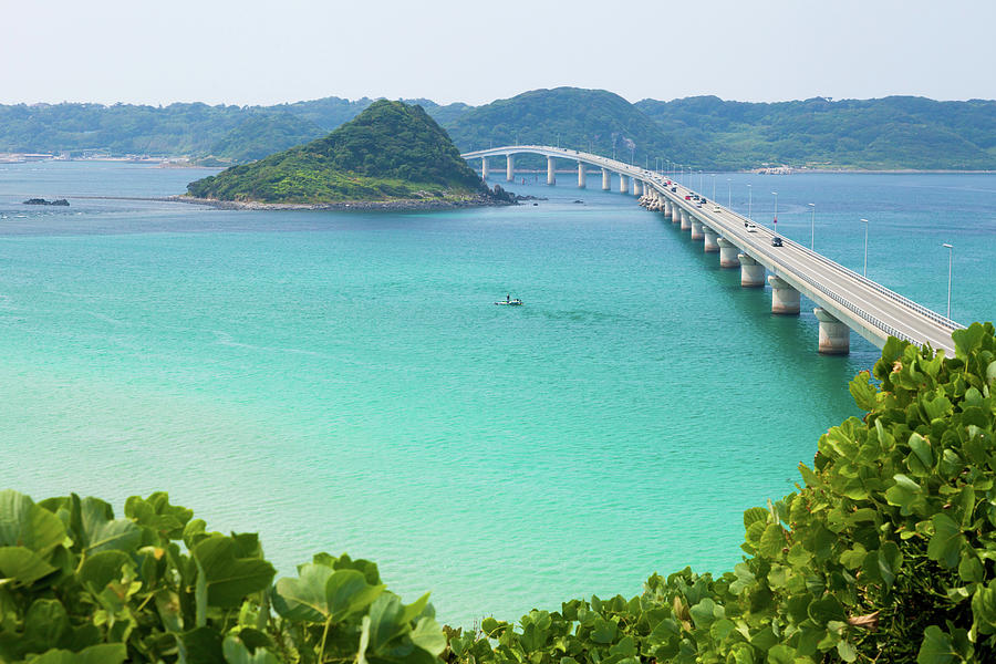 Architecture Photograph - Tunoshima Bridge by Fuyuki-kohyama Photography