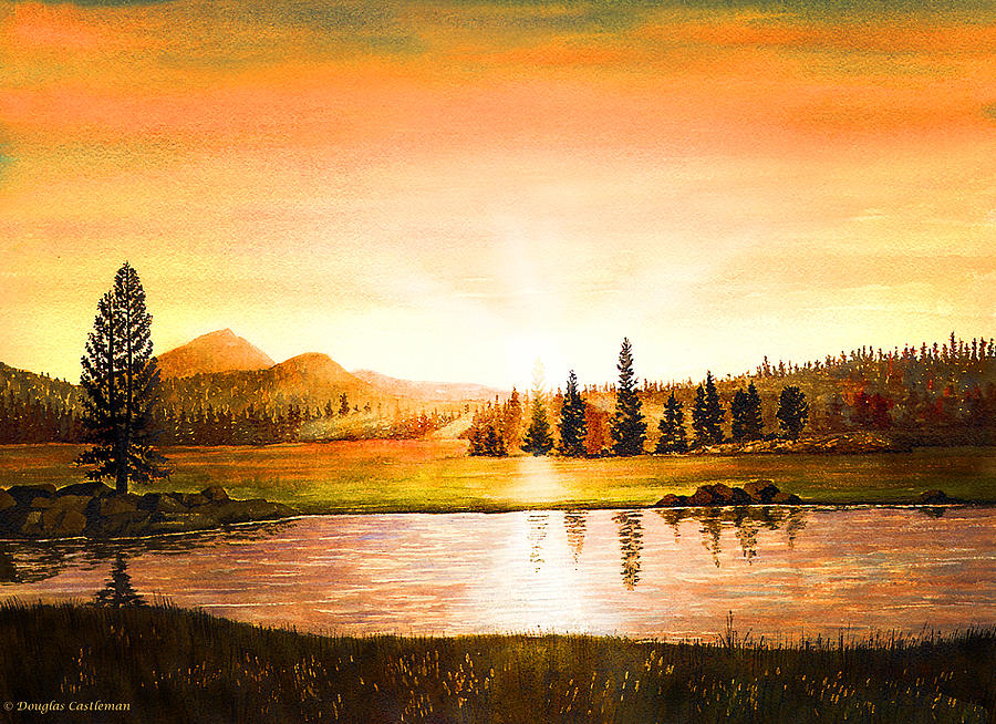 Tuolumme Meadows Painting by Douglas Castleman