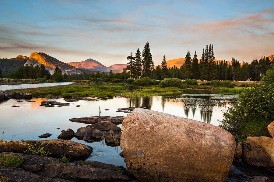 Yosemite National Park Photograph - Tuolumne Sunset by Mike Lee
