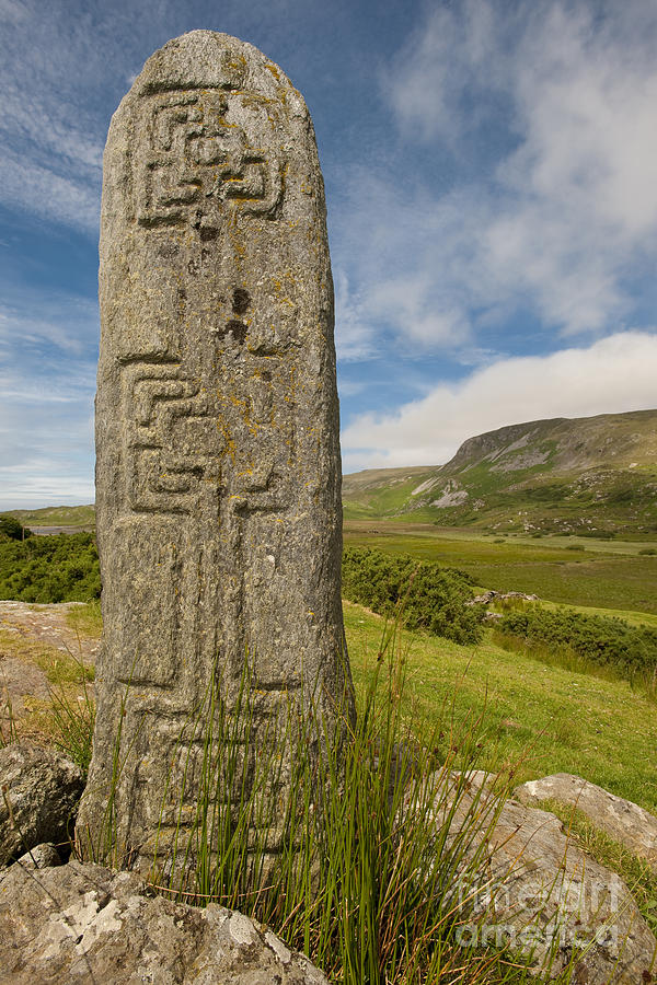 Tura Stone, Ireland Photograph by John Shaw
