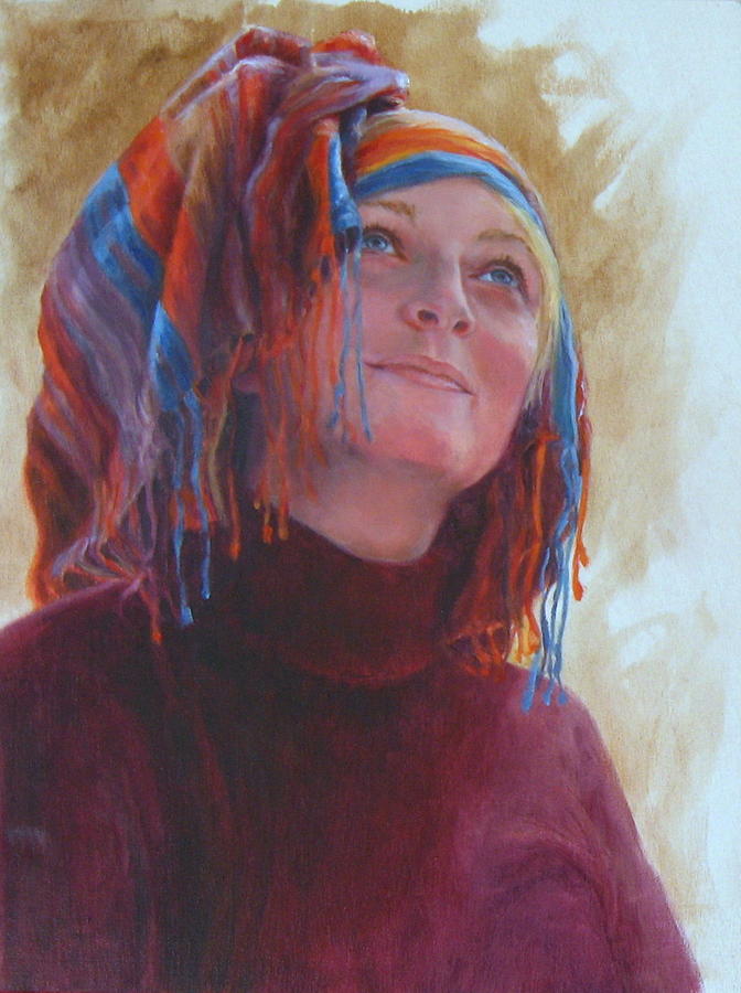 Turban 1 Painting by Connie Schaertl