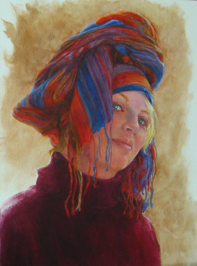 Turban 2 Painting by Connie Schaertl