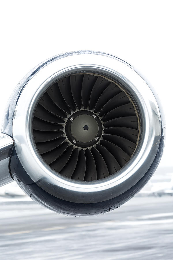 Turbine Engine Of Private Jet Photograph by Nisian Hughes