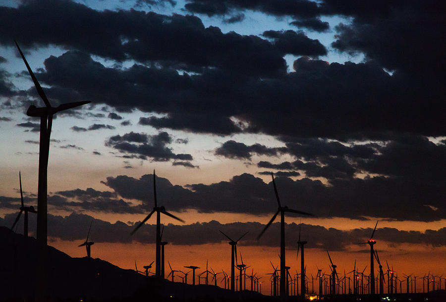 Turbine Sunset Photograph by John Daly
