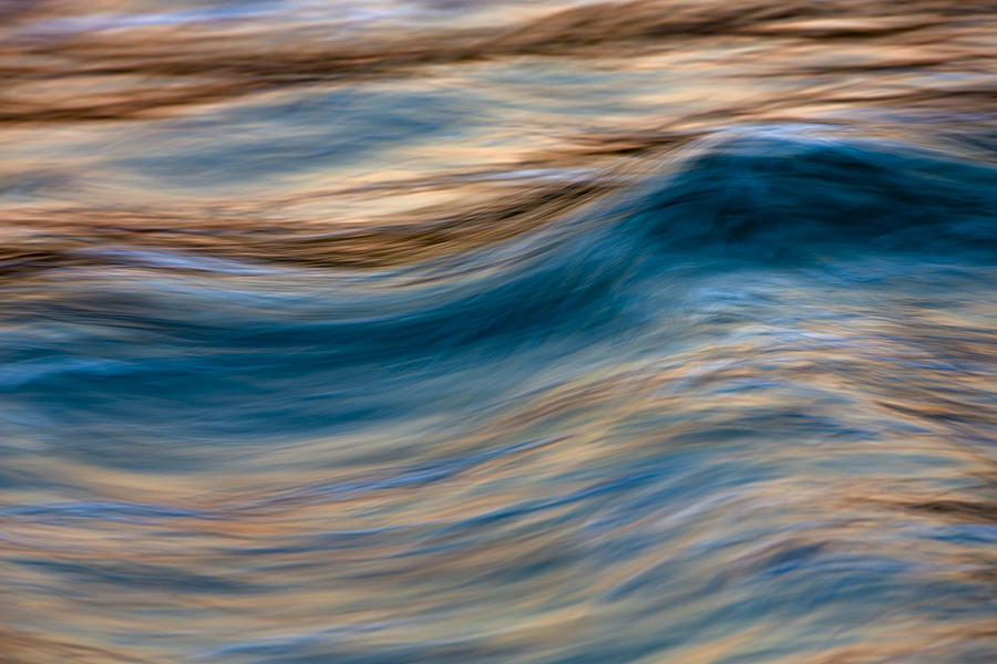 Turbulence Water and Color  73A9760 Photograph by David Orias