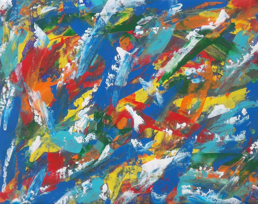Turbulent Emotions Painting by Gregory Murray