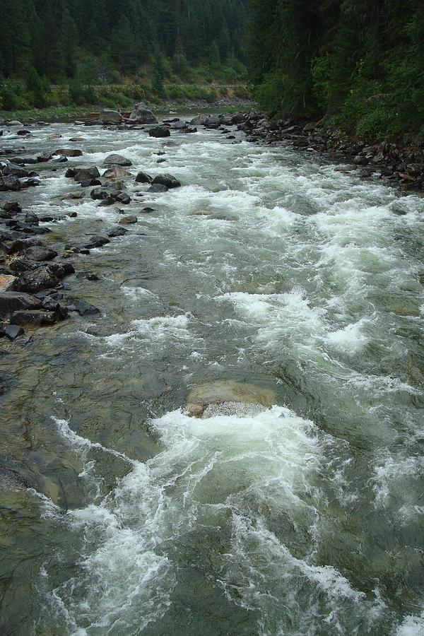 Turbulent Lochsa River Photograph by Susan Woodward
