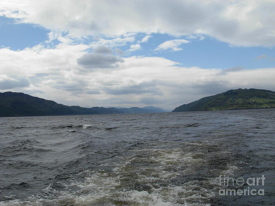 Turbulent Waters of Loch Ness  Photograph by Joan-Violet Stretch