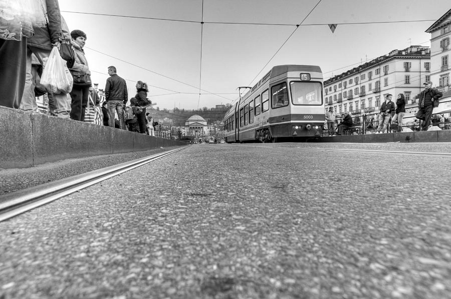 Turin Trolley Photograph by Sonny Marcyan