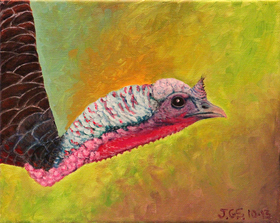 Turkey Aura Painting by Janet Greer Sammons