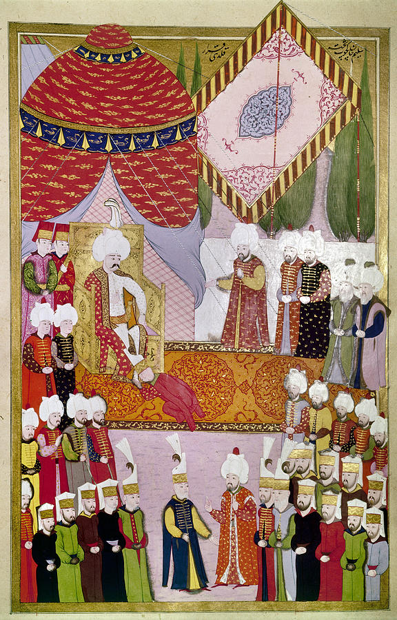 Turkey Coronation Painting by Granger - Fine Art America