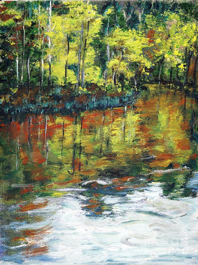 Turkey Creek Nature Trail Painting by Randy Sprout