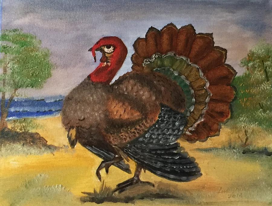 Turkey Painting by Ryszard Ludynia