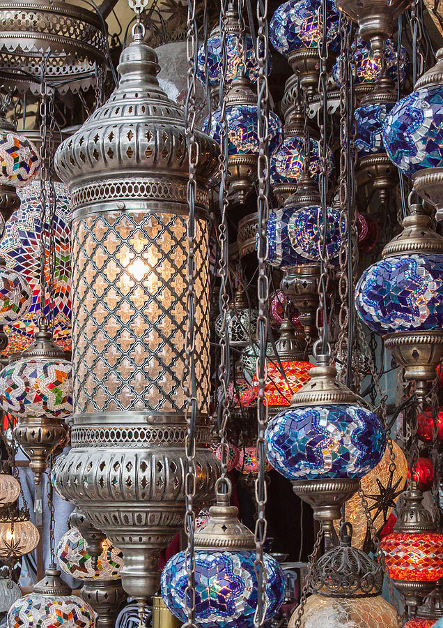 Turkish Lanterns Photograph by Shirley Radabaugh