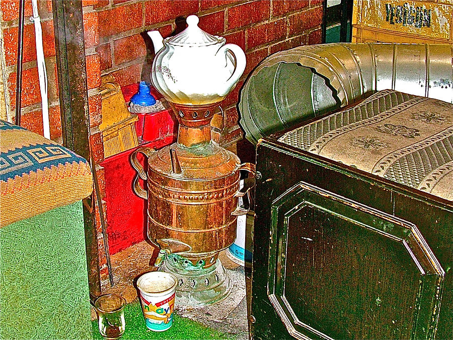 Turkish Tea-making Equipment in Antalya-Turkey Photograph by Ruth Hager