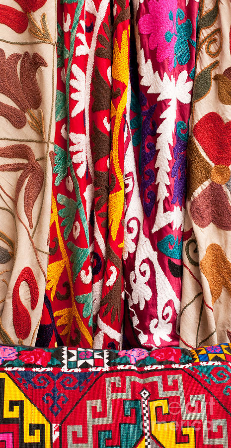 Turkish Textiles 04 Photograph by Rick Piper Photography