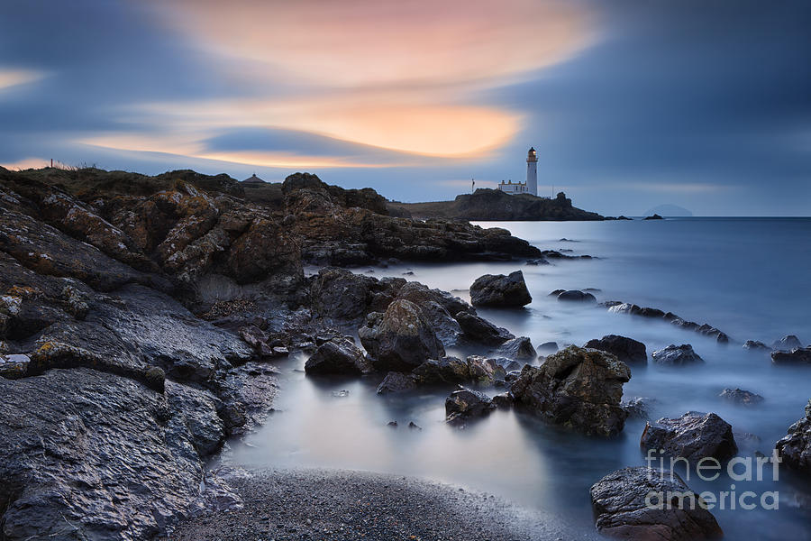 Sunset Photograph - Turnberry Lighthouse by Rod McLean