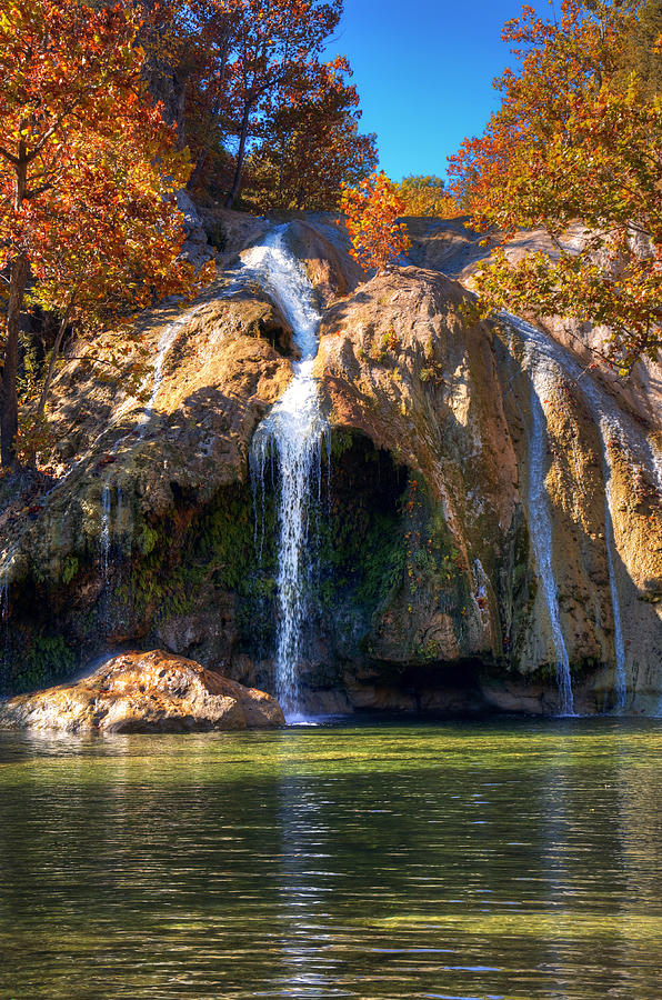 Fall Photograph - Turner Falls Park III by Ricky Barnard