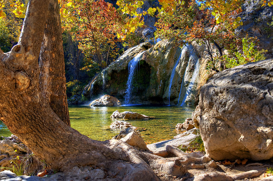 Fall Photograph - Turner Falls Park by Ricky Barnard