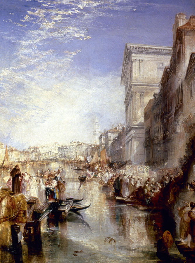 Turner Grand Canal, C1837 Painting by Granger