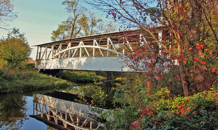 Turners Covered Bridge Photograph by Suzanne Stout