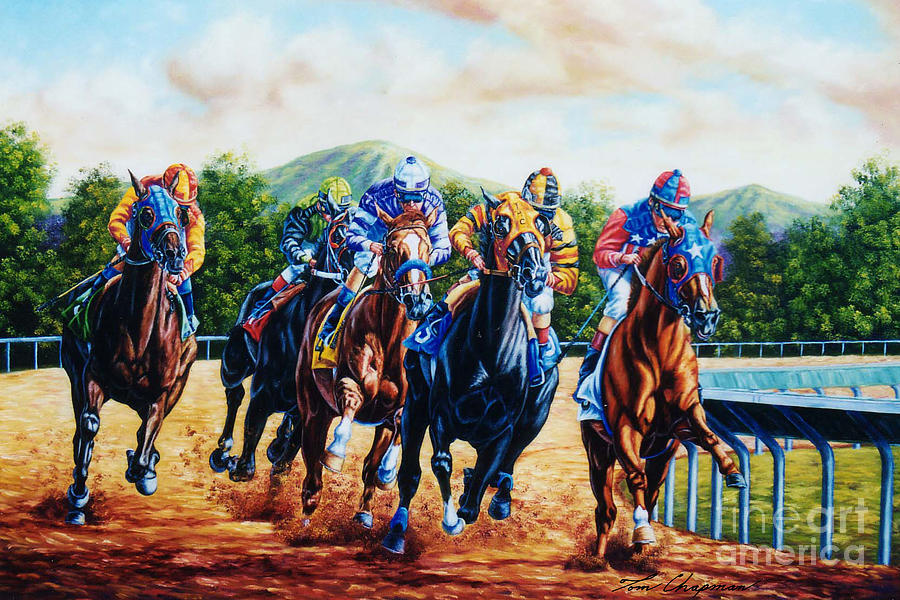 Turning For Home Painting by Tom Chapman