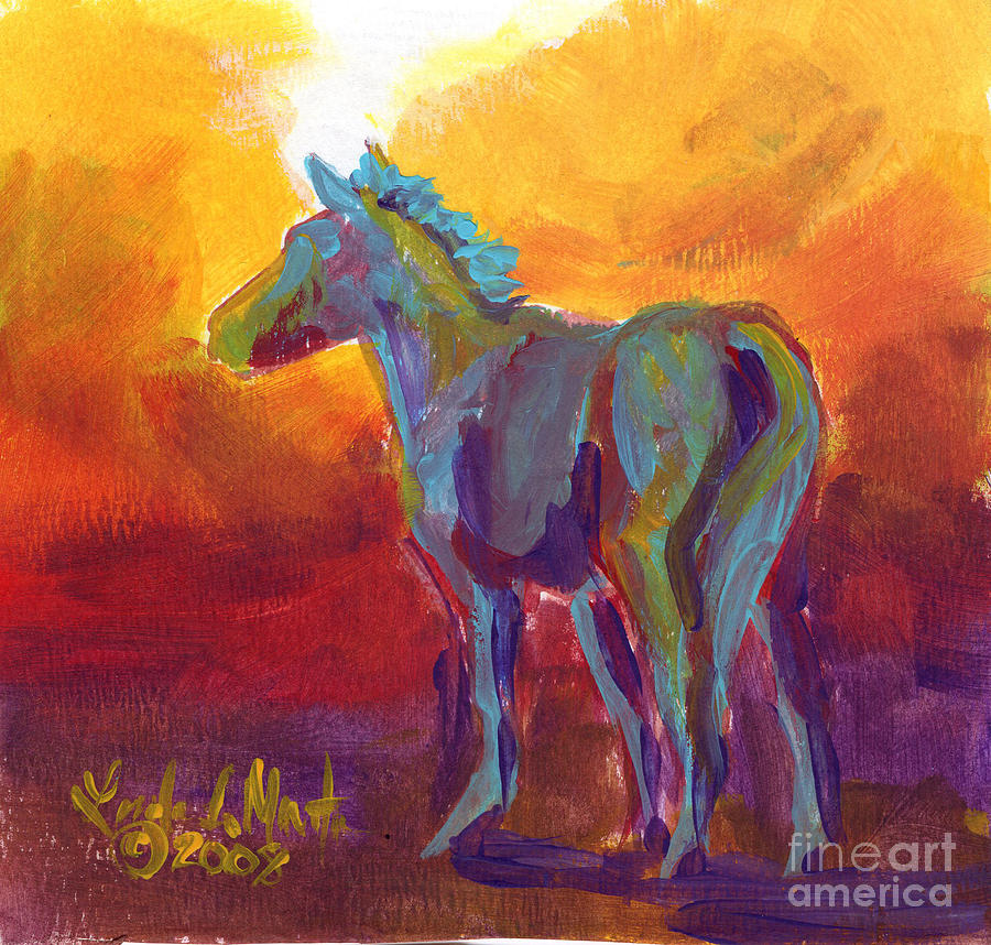 Turquios Foal Painting