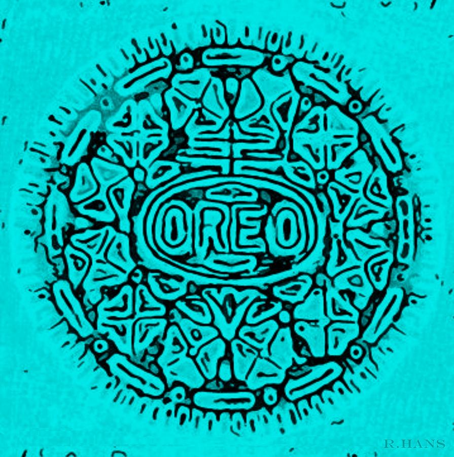 Turquoise Oreo Photograph by Rob Hans