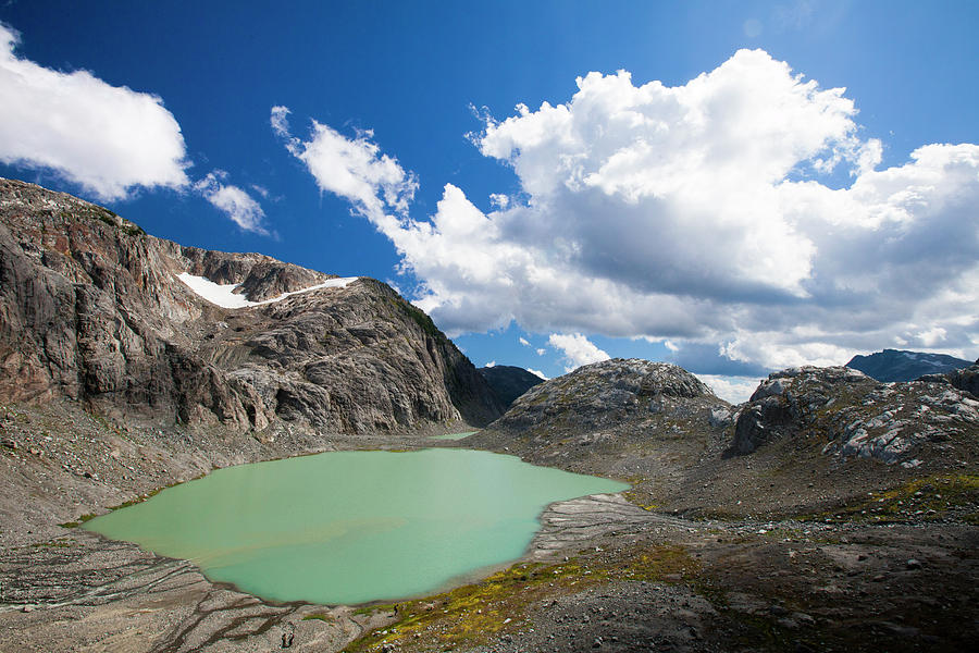 Turquoise-colored Mountain Lake Photograph by Christopher Kimmel